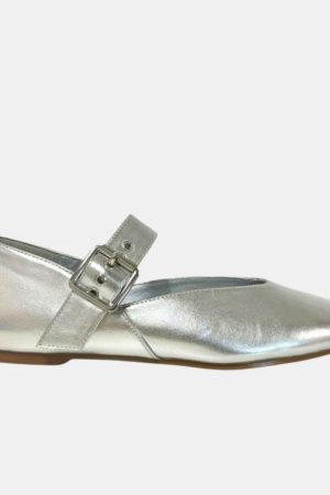 Metalic Women's Maryjane Flat